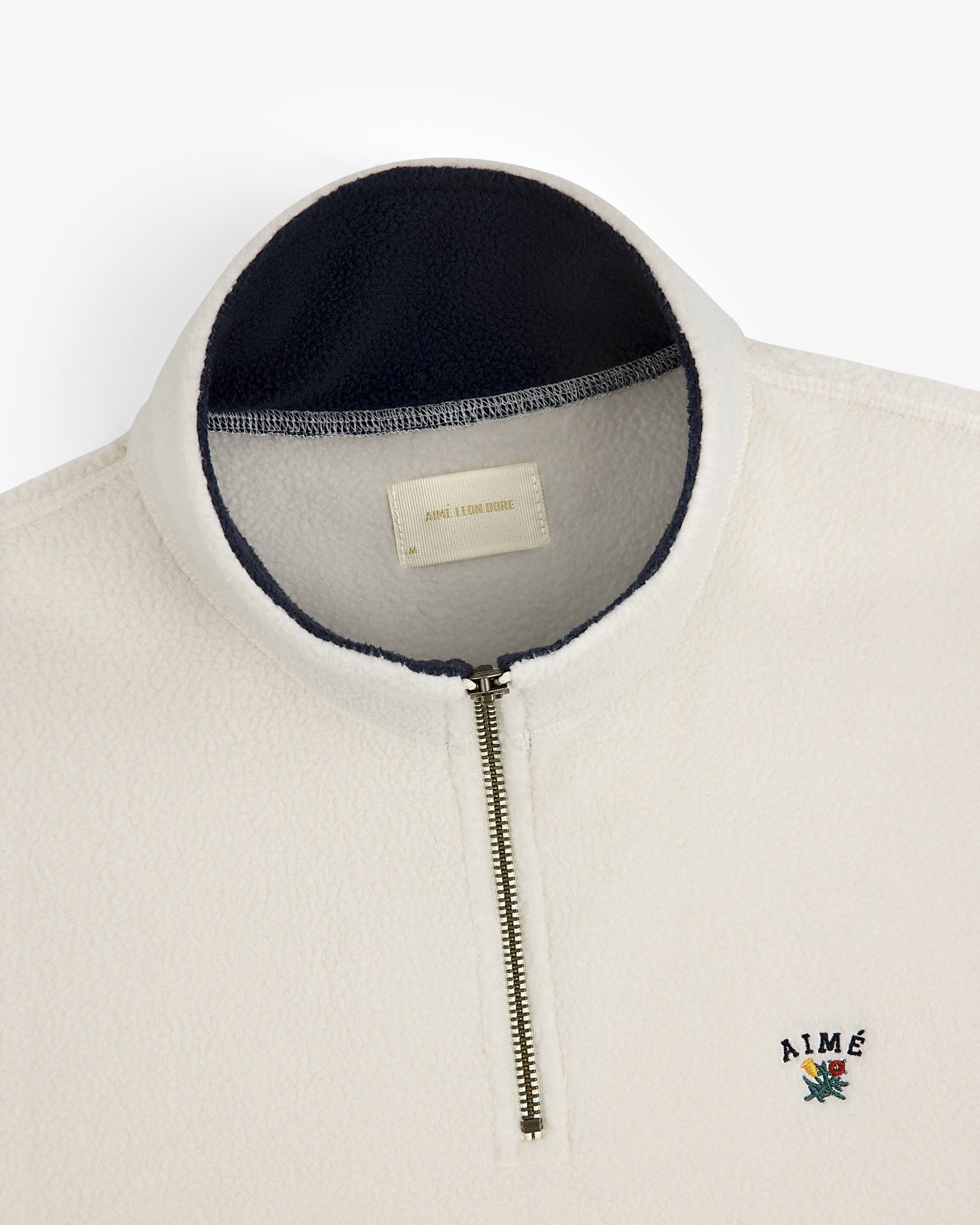 Crest Quarter-Zip Fleece Pullover - Aimé Leon Dore Clothing