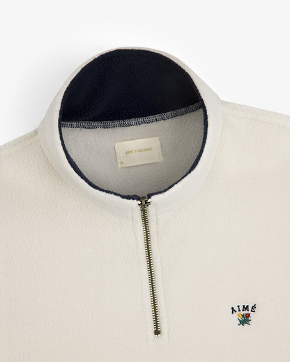 Crest Quarter-Zip Fleece Pullover - Aimé Leon Dore Clothing