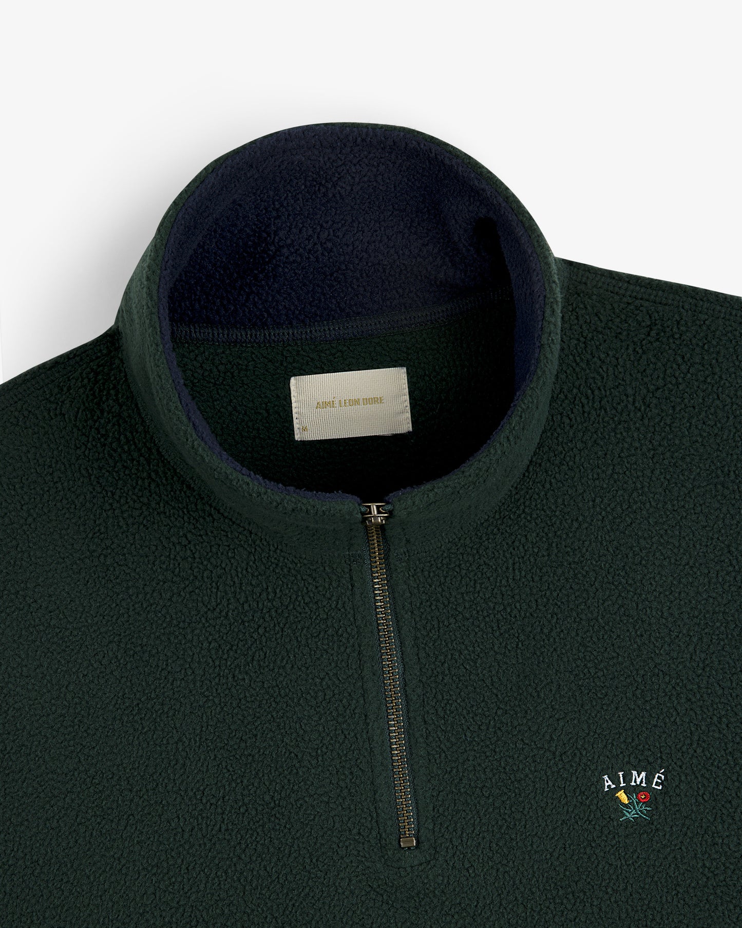 Crest Quarter-Zip Fleece Pullover - Aimé Leon Dore Clothing