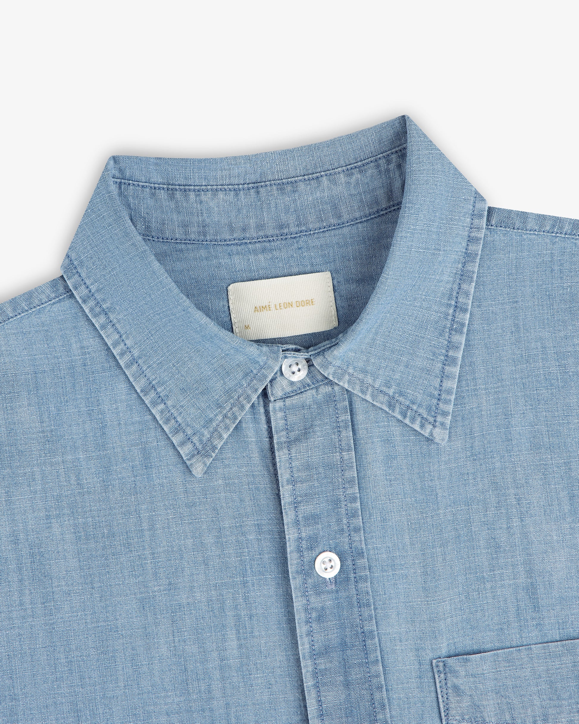 Bayard Chambray Shirt - Aimé Leon Dore Clothing