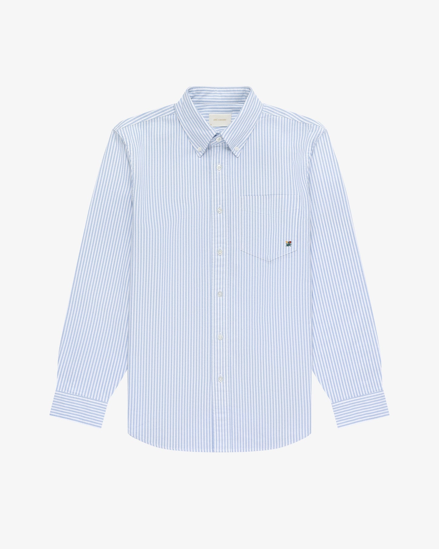 Striped Crest Oxford Shirt - Aimé Leon Dore Clothing