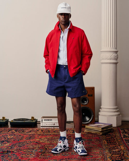 Striped Crest Oxford Shirt - Aimé Leon Dore Clothing