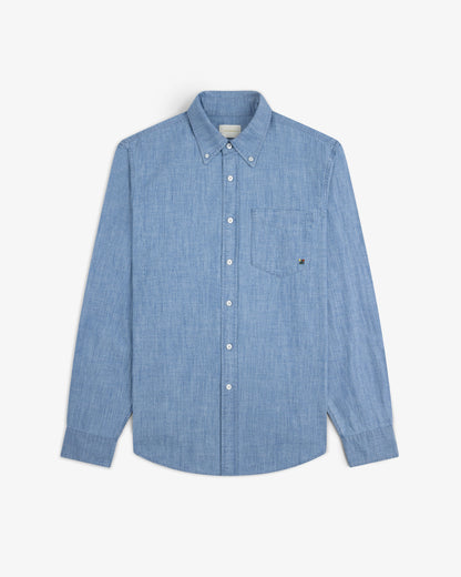 Crest Chambray Shirt - Aimé Leon Dore Clothing