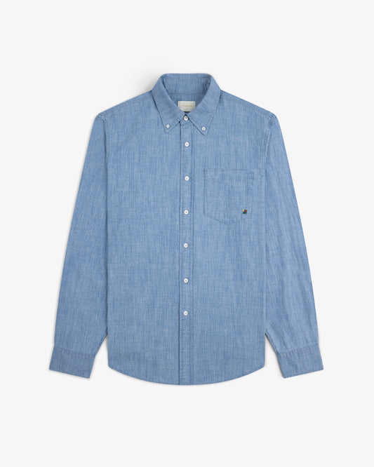 Crest Chambray Shirt - Aimé Leon Dore Clothing