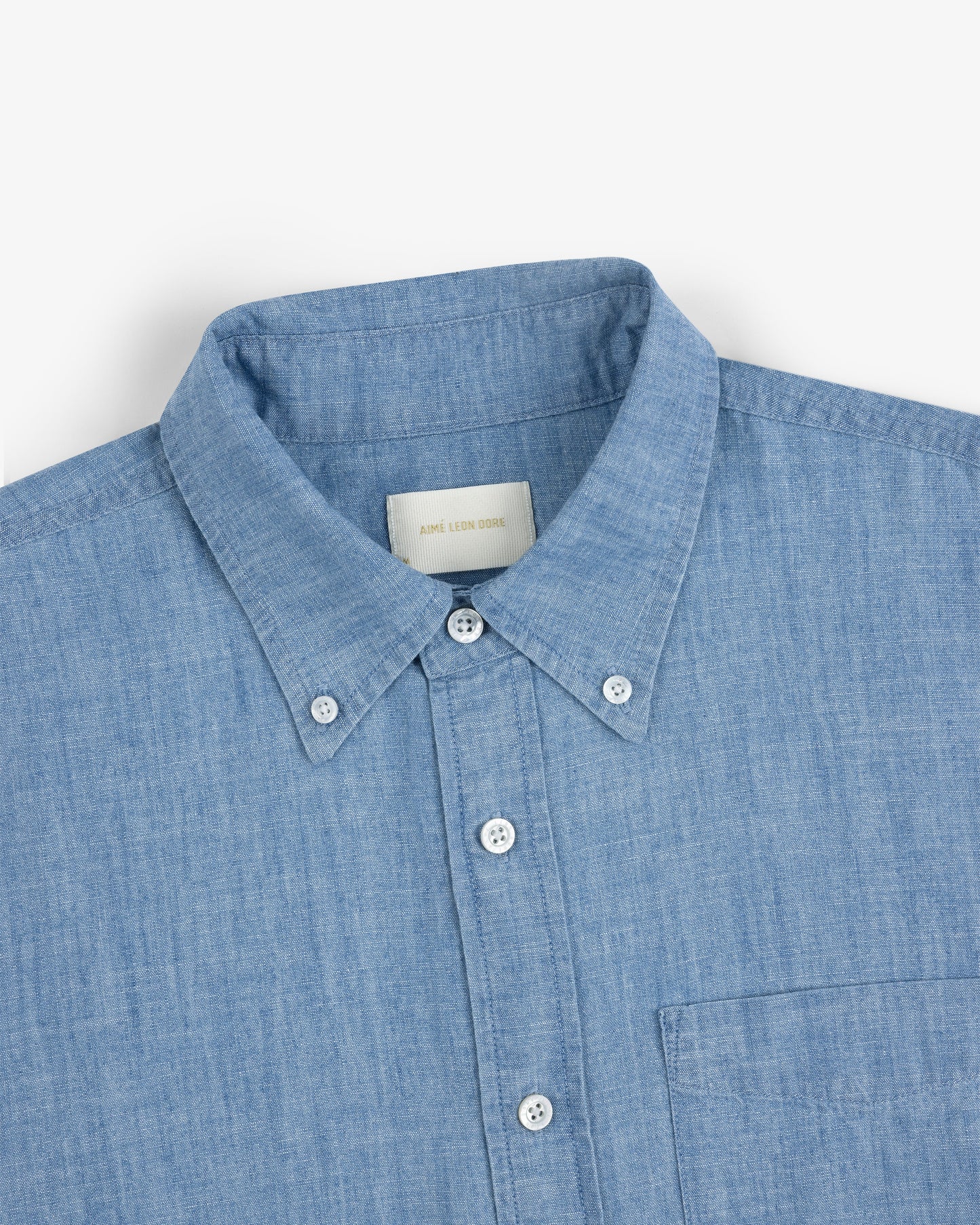 Crest Chambray Shirt - Aimé Leon Dore Clothing