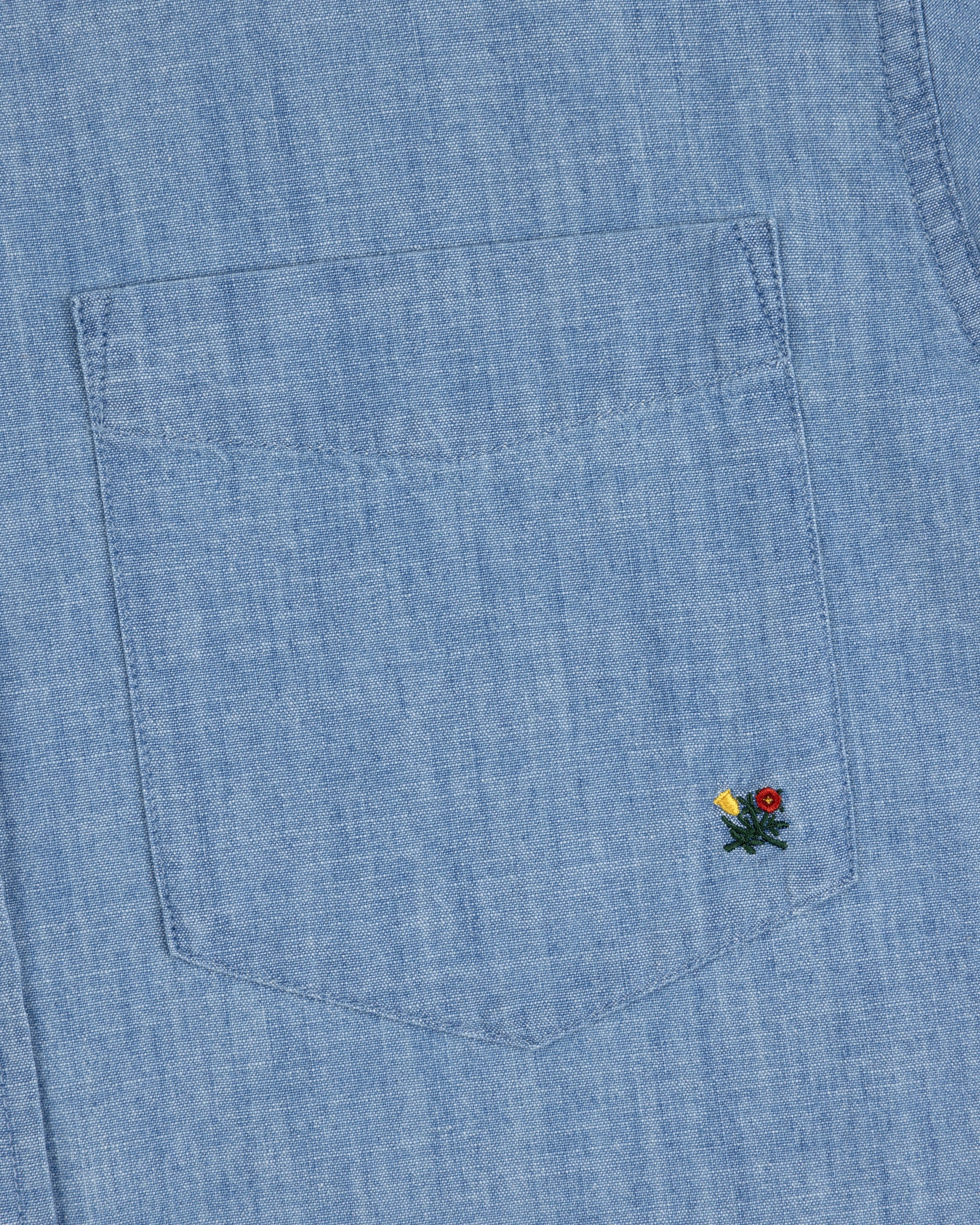 Crest Chambray Shirt - Aimé Leon Dore Clothing