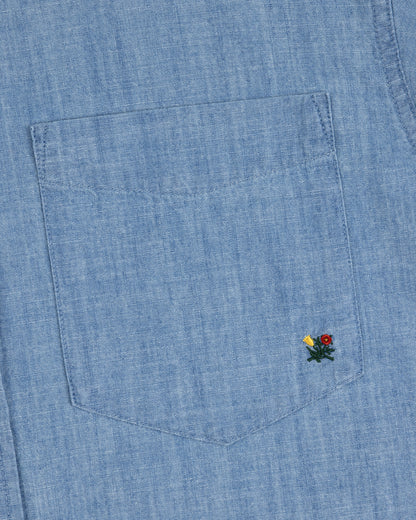 Crest Chambray Shirt - Aimé Leon Dore Clothing