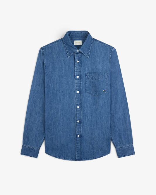 Crest Chambray Shirt - Aimé Leon Dore Clothing