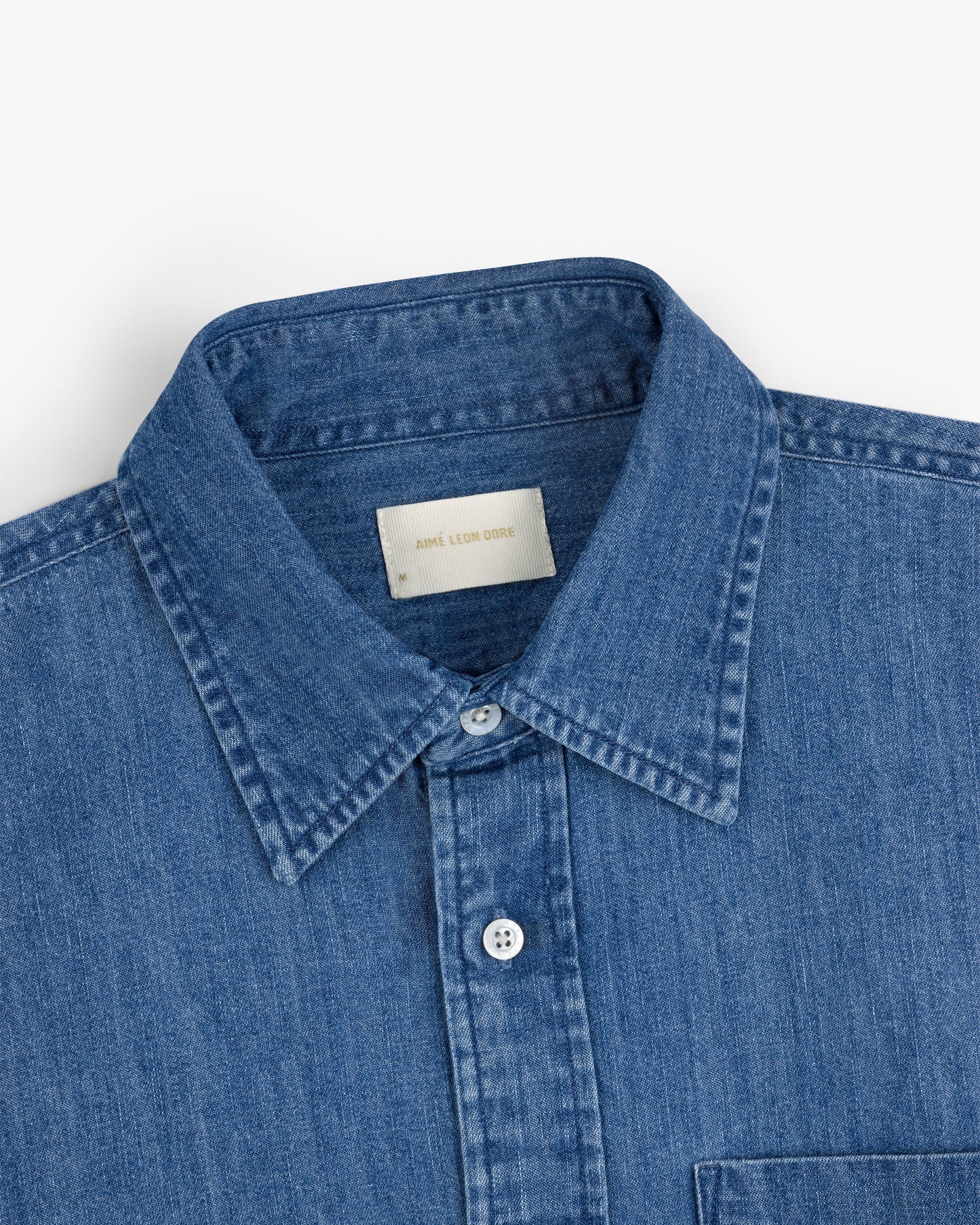 Crest Chambray Shirt - Aimé Leon Dore Clothing