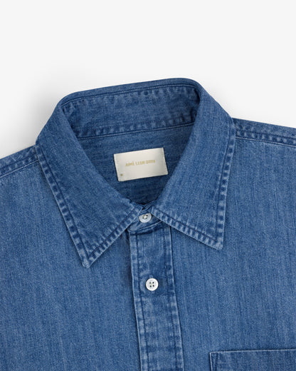 Crest Chambray Shirt - Aimé Leon Dore Clothing