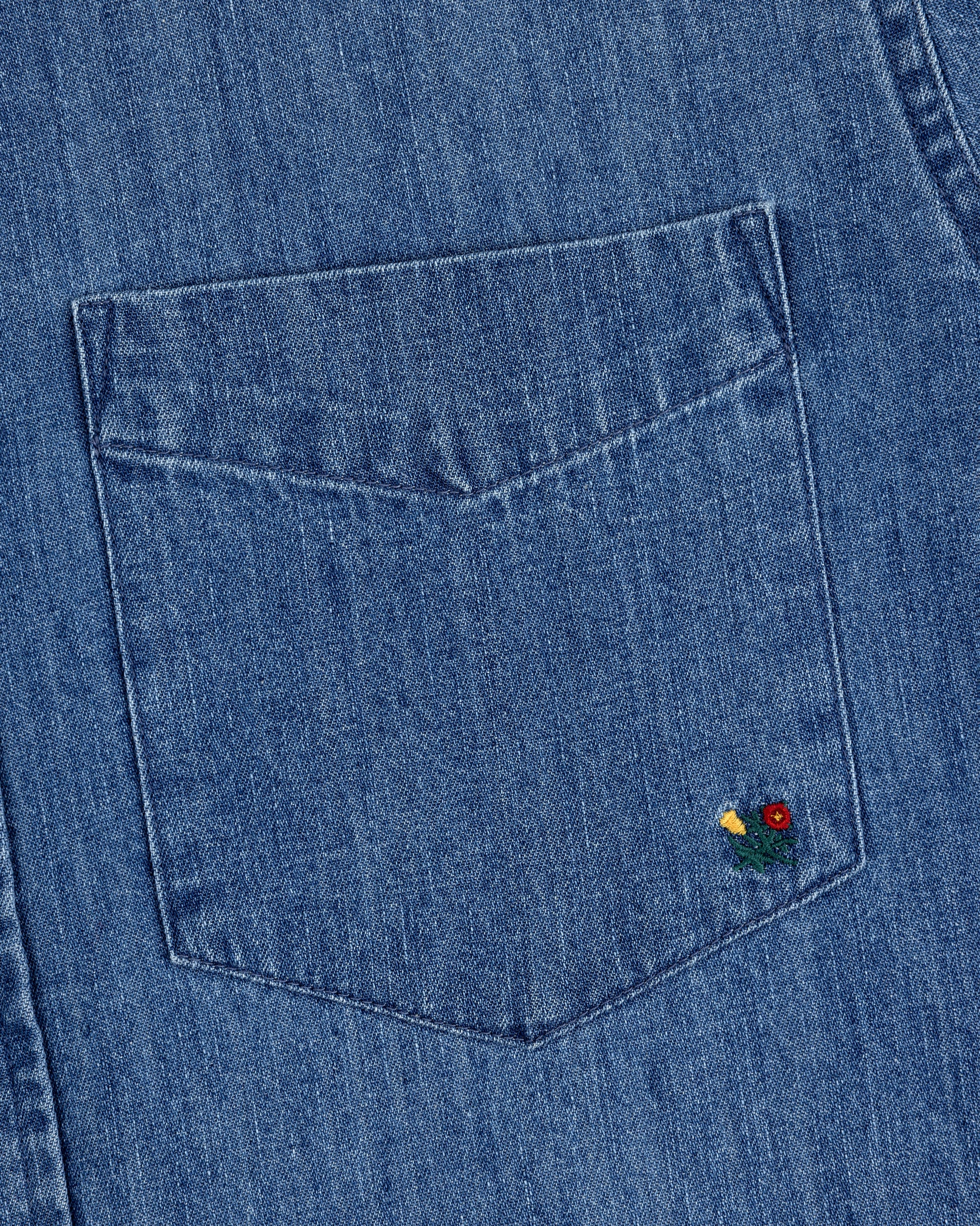 Crest Chambray Shirt - Aimé Leon Dore Clothing