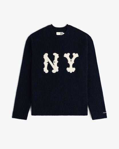 NY Highlanders Ribbed Wool Crewneck Sweater - Aimé Leon Dore Clothing