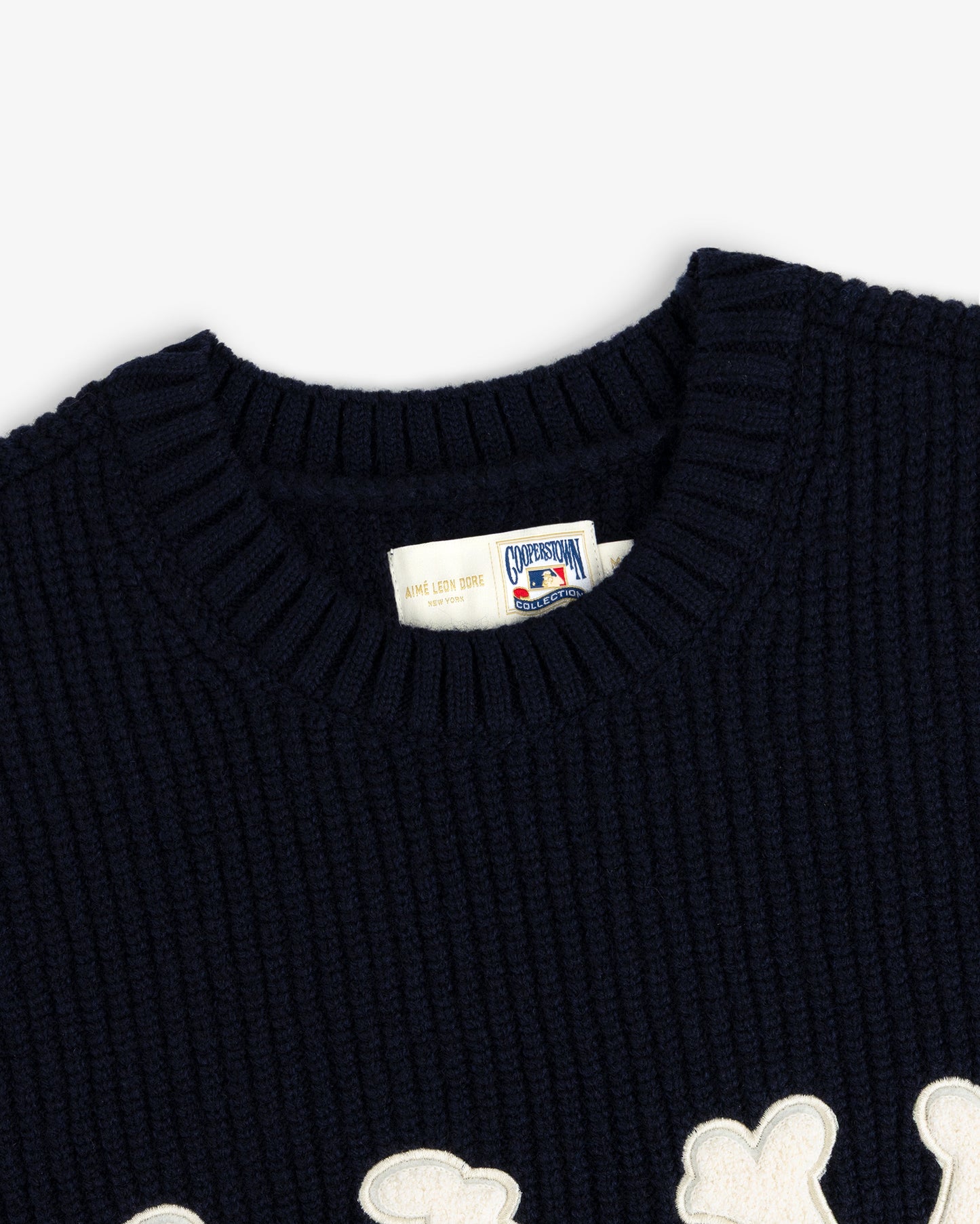 NY Highlanders Ribbed Wool Crewneck Sweater - Aimé Leon Dore Clothing