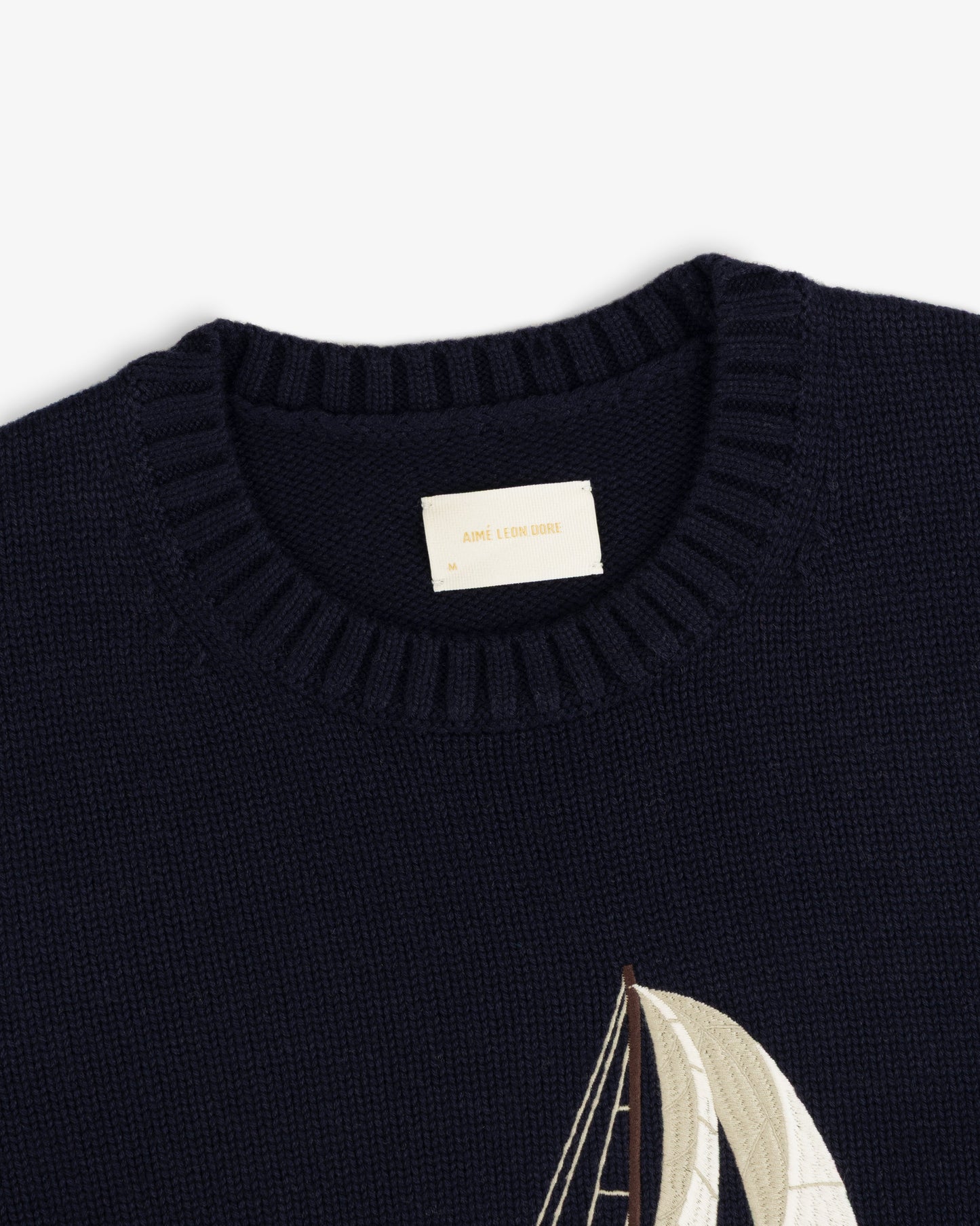 Regatta Embroidered Crewneck Sweater - Aimé Leon Dore Clothing