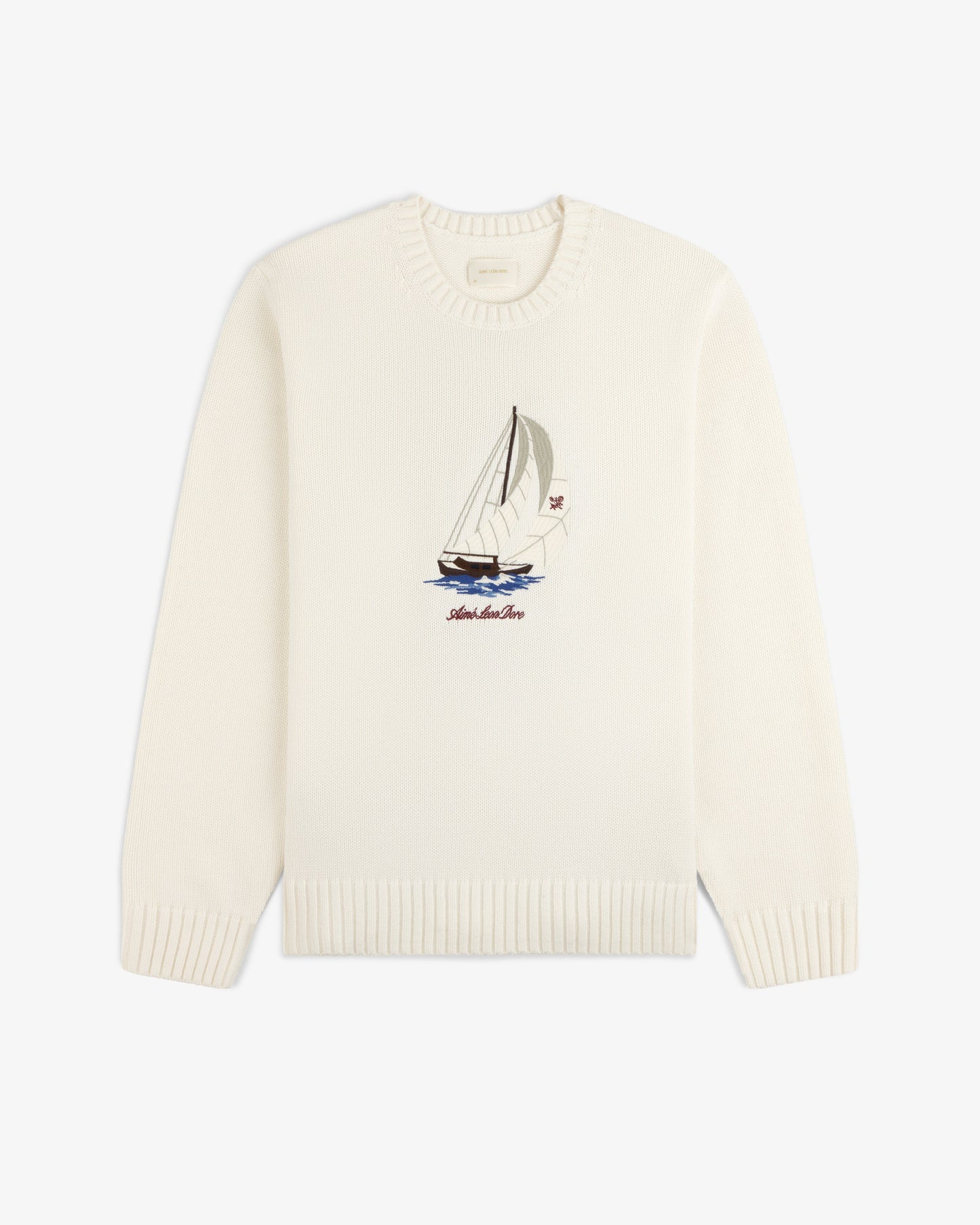 Regatta Embroidered Crewneck Sweater - Aimé Leon Dore Clothing