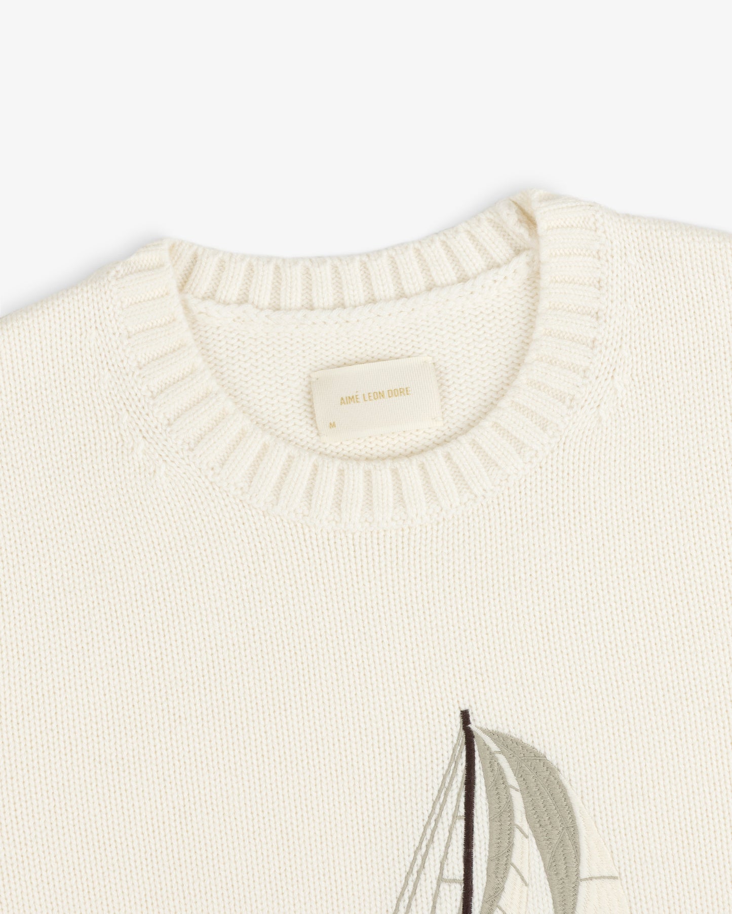 Regatta Embroidered Crewneck Sweater - Aimé Leon Dore Clothing