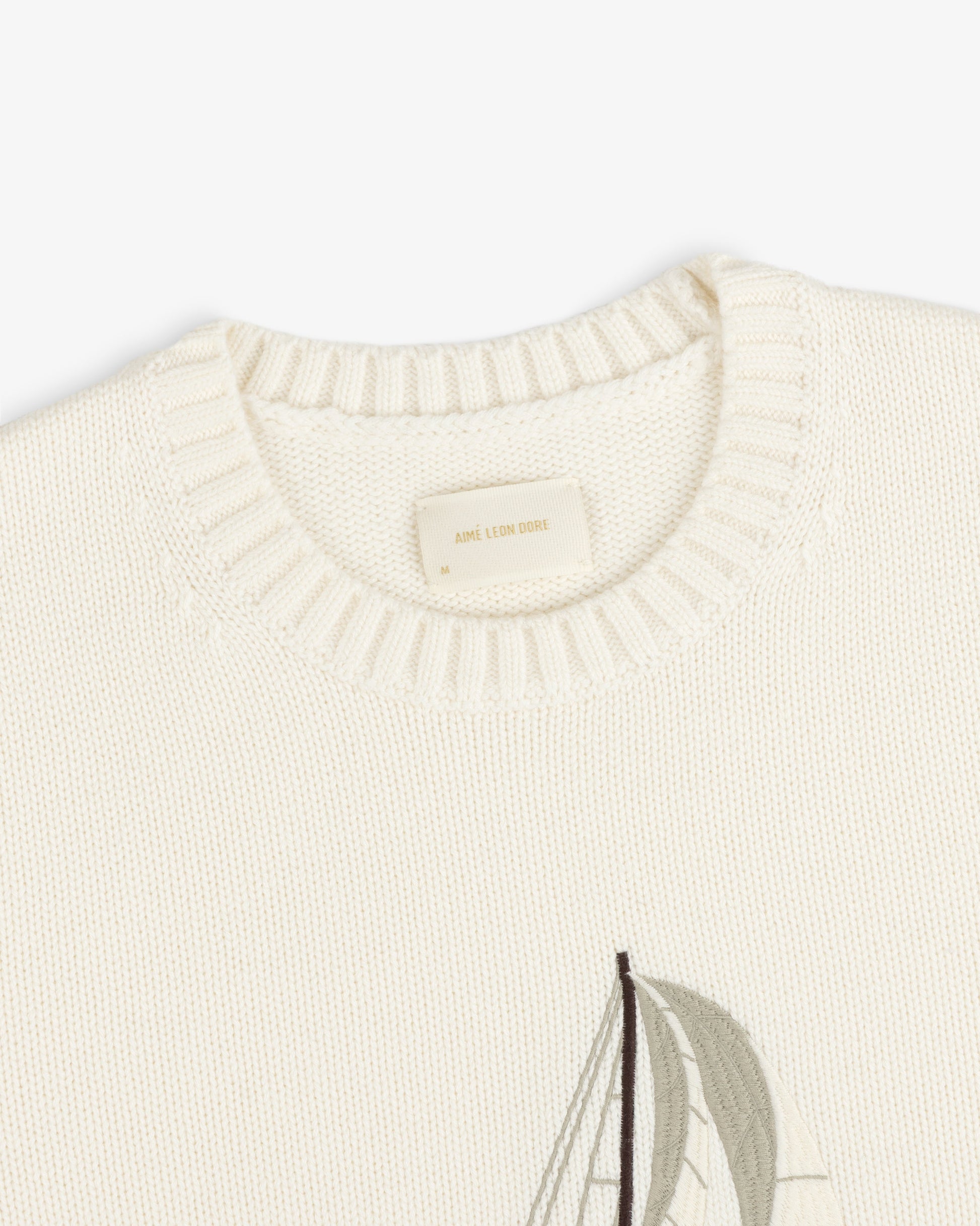 Regatta Embroidered Crewneck Sweater - Aimé Leon Dore Clothing