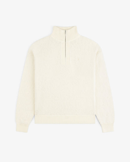 Alpaca Wool Quarter Zip Sweater - Aimé Leon Dore Clothing