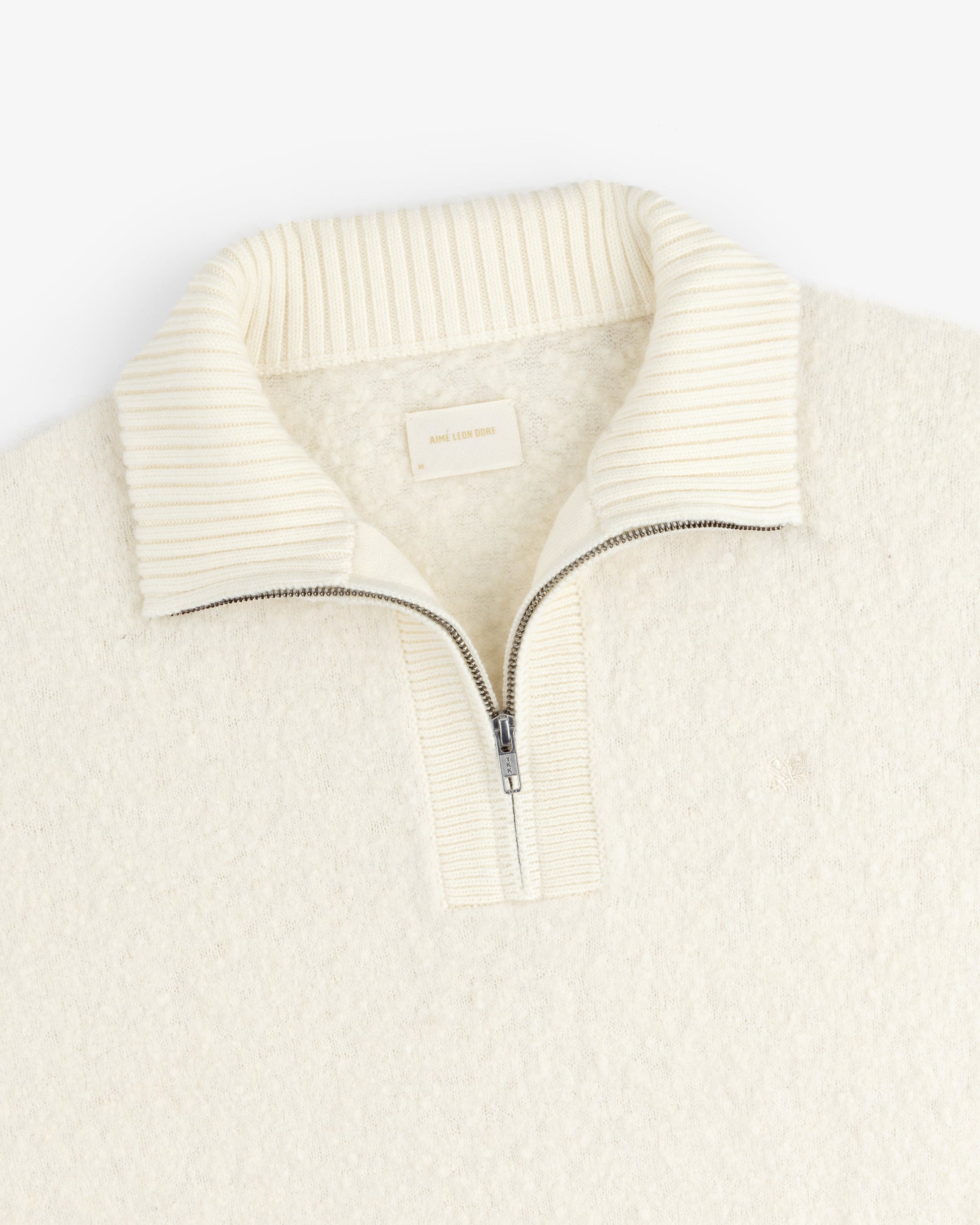 Alpaca Wool Quarter Zip Sweater - Aimé Leon Dore Clothing