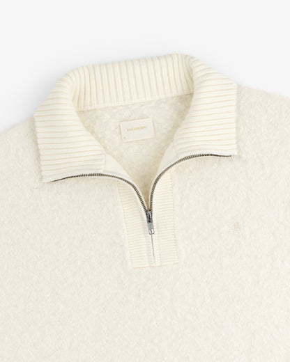Alpaca Wool Quarter Zip Sweater - Aimé Leon Dore Clothing