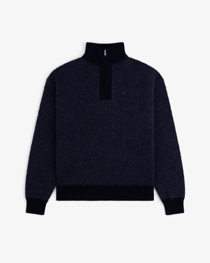 Alpaca Wool Quarter Zip Sweater - Aimé Leon Dore Clothing
