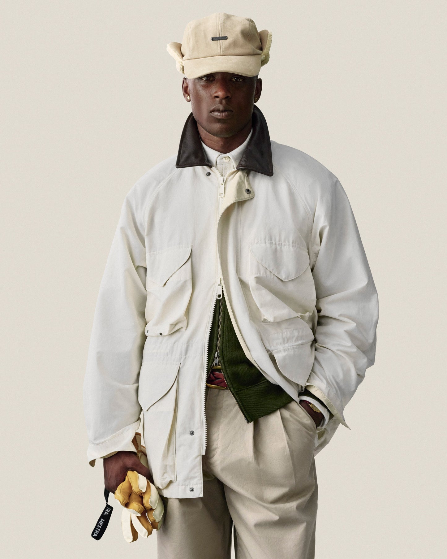 Double Pleated Officer Pant - Aimé Leon Dore Clothing