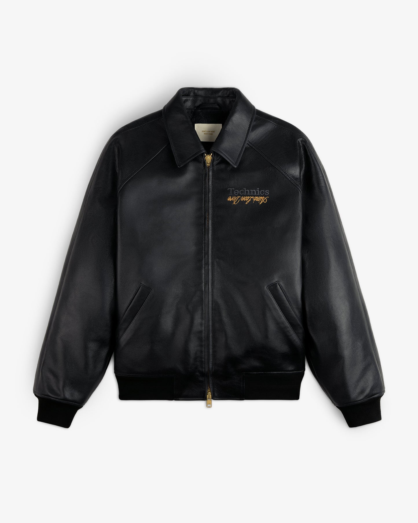 ALD / Technics Varsity Leather Jacket - Aimé Leon Dore Clothing