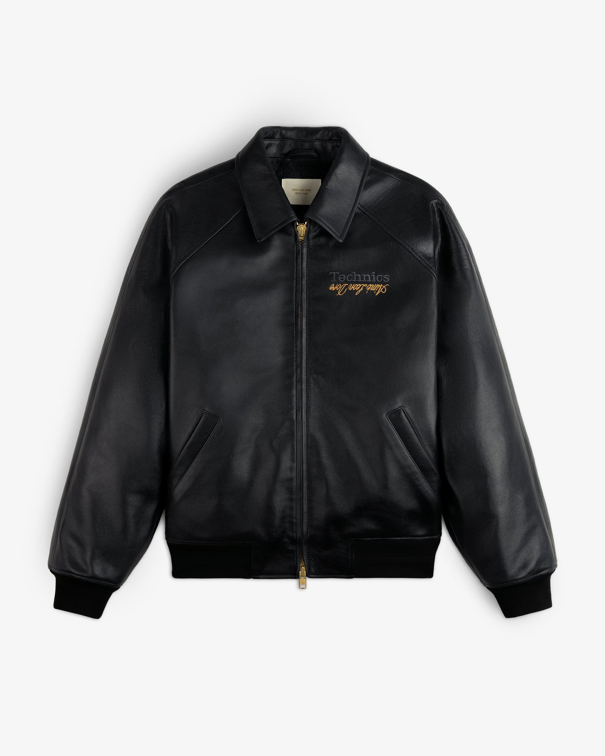 ALD / Technics Varsity Leather Jacket - Aimé Leon Dore Clothing