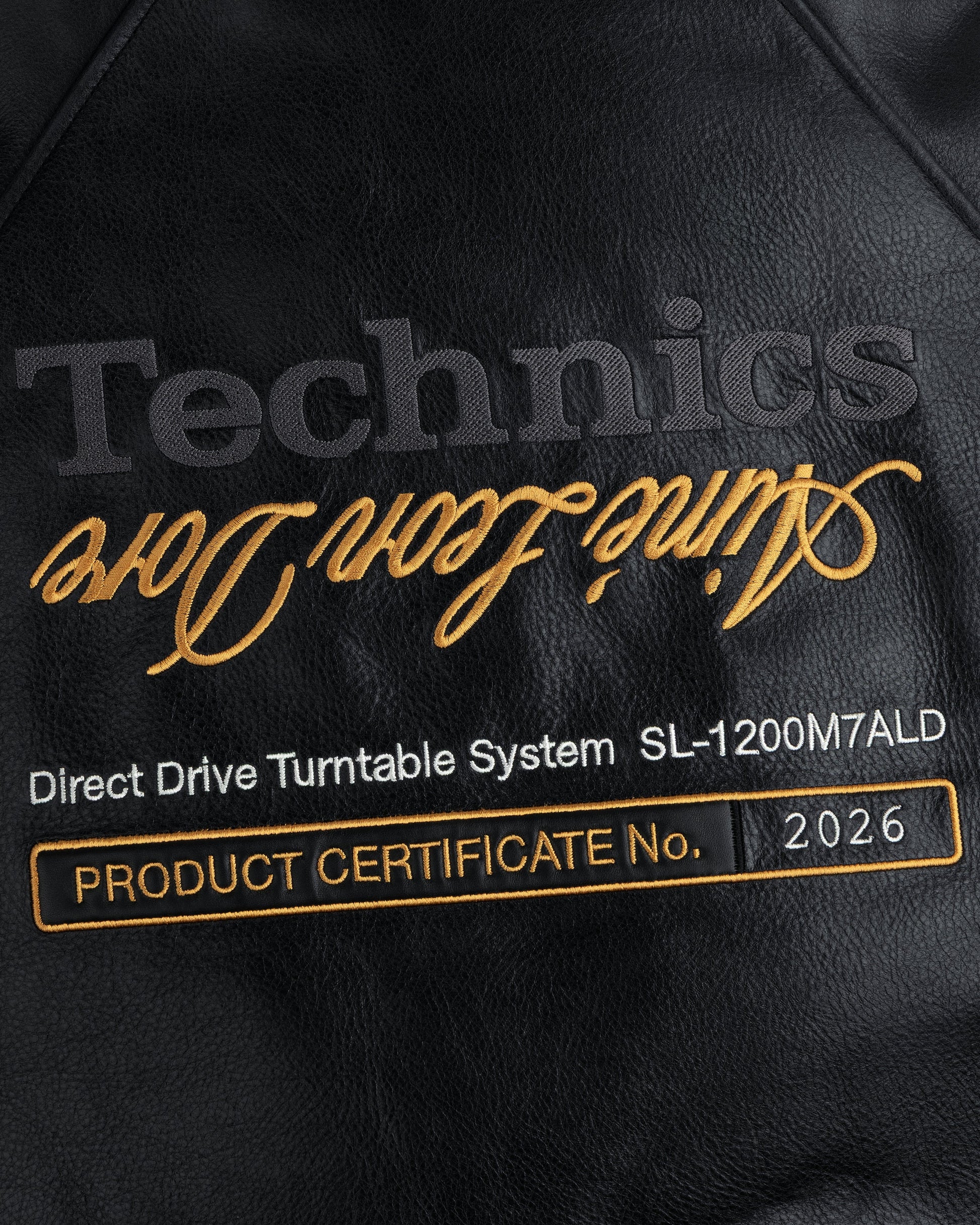 ALD / Technics Varsity Leather Jacket - Aimé Leon Dore Clothing