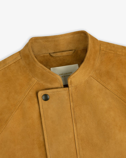 Suede Cafe Racer Jacket - Aimé Leon Dore Clothing
