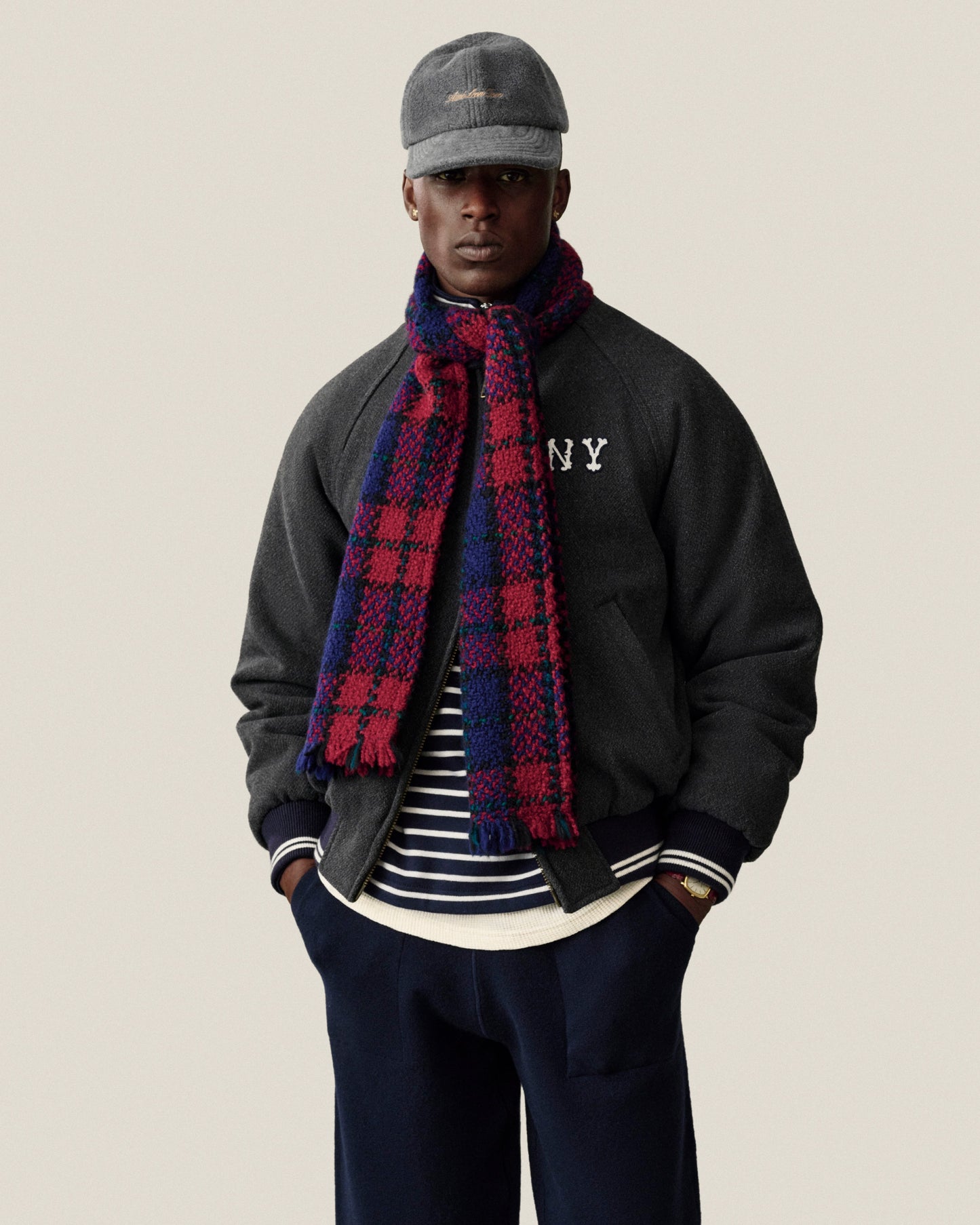 NY Highlanders Wool Varsity Jacket - Aimé Leon Dore Clothing