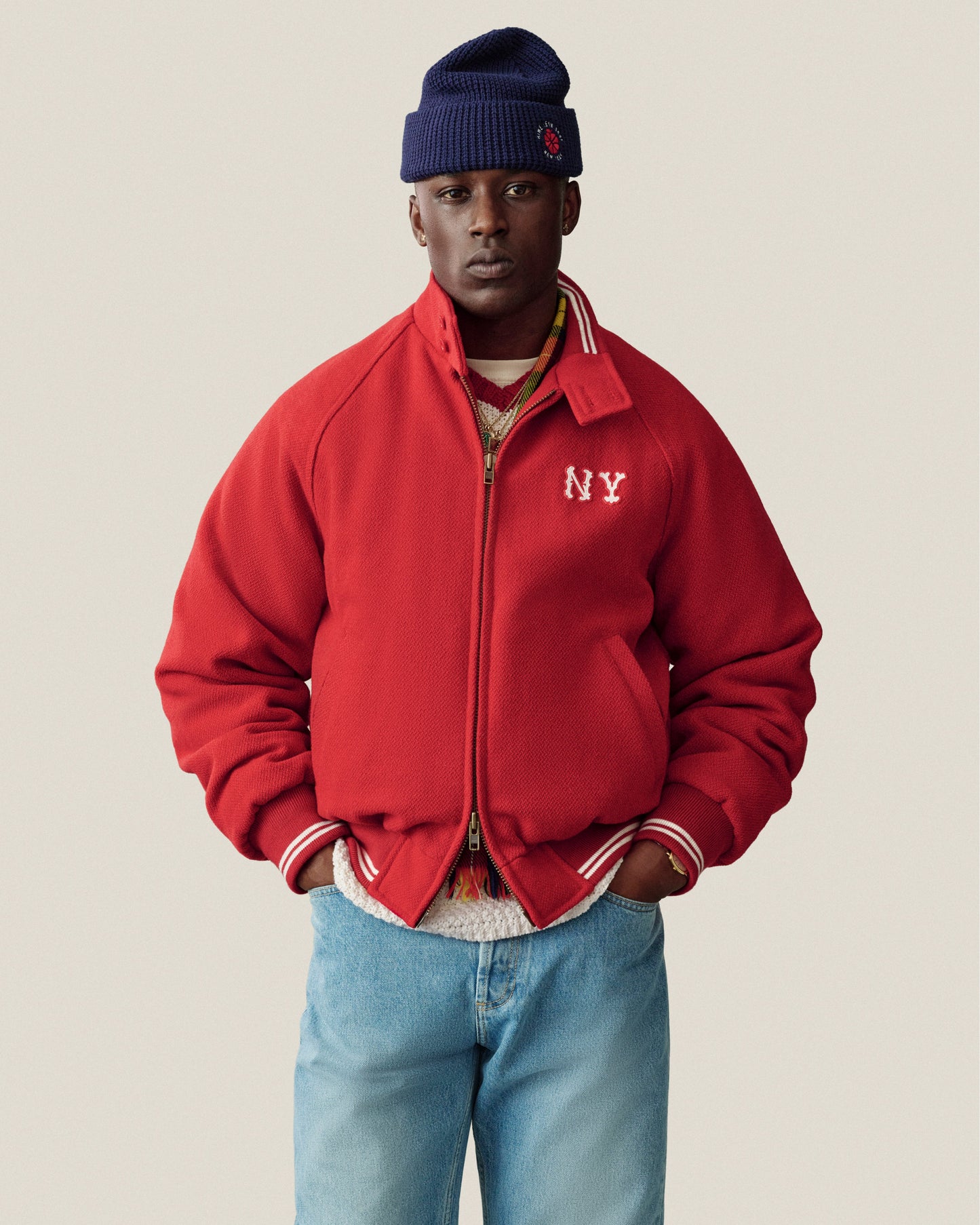 NY Highlanders Wool Varsity Jacket - Aimé Leon Dore Clothing