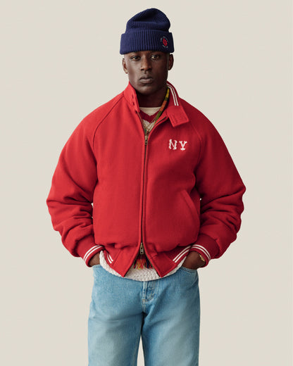 NY Highlanders Wool Varsity Jacket - Aimé Leon Dore Clothing