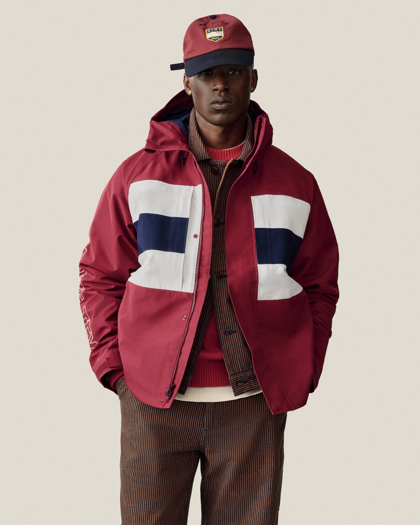 GORE-TEX Striped Sailing Jacket - Aimé Leon Dore Clothing