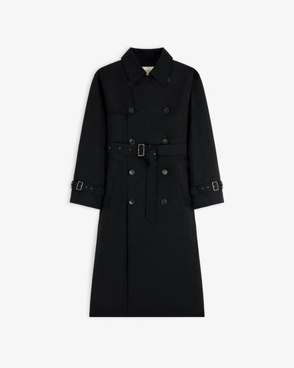 Double Breasted Nylon Trench Coat - Aimé Leon Dore Clothing