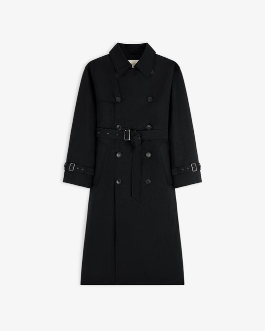 Double Breasted Nylon Trench Coat - Aimé Leon Dore Clothing