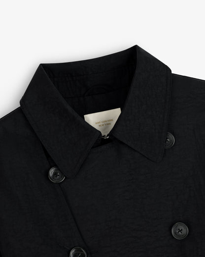 Double Breasted Nylon Trench Coat - Aimé Leon Dore Clothing