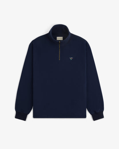 Crest Quarter-Zip Fleece Pullover - Aimé Leon Dore Clothing