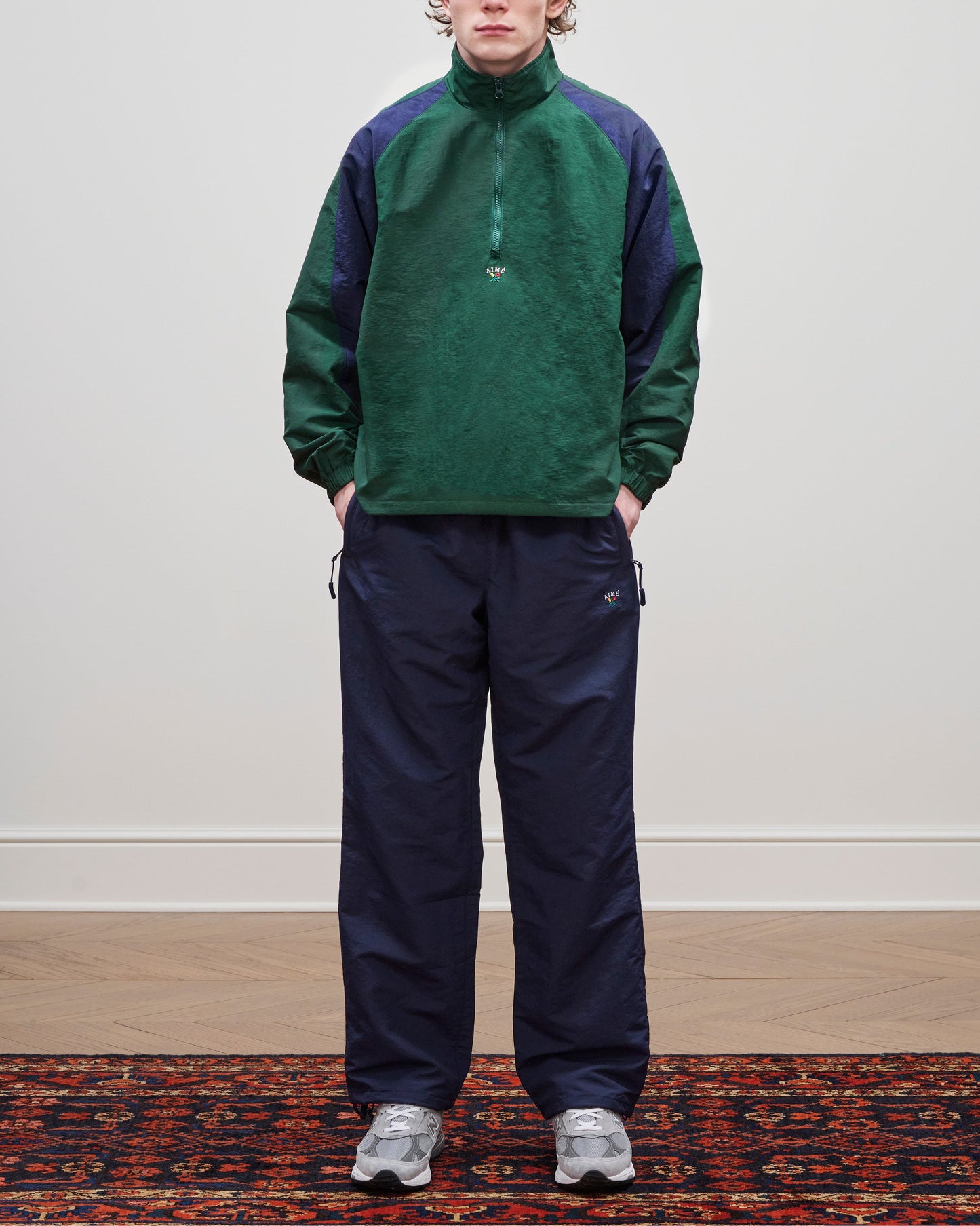 Crest Nylon Half-Zip Pullover - Aimé Leon Dore Clothing