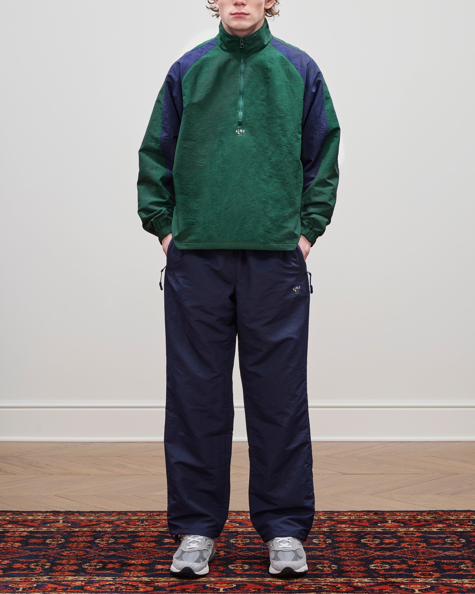 Crest Nylon Half-Zip Pullover - Aimé Leon Dore Clothing