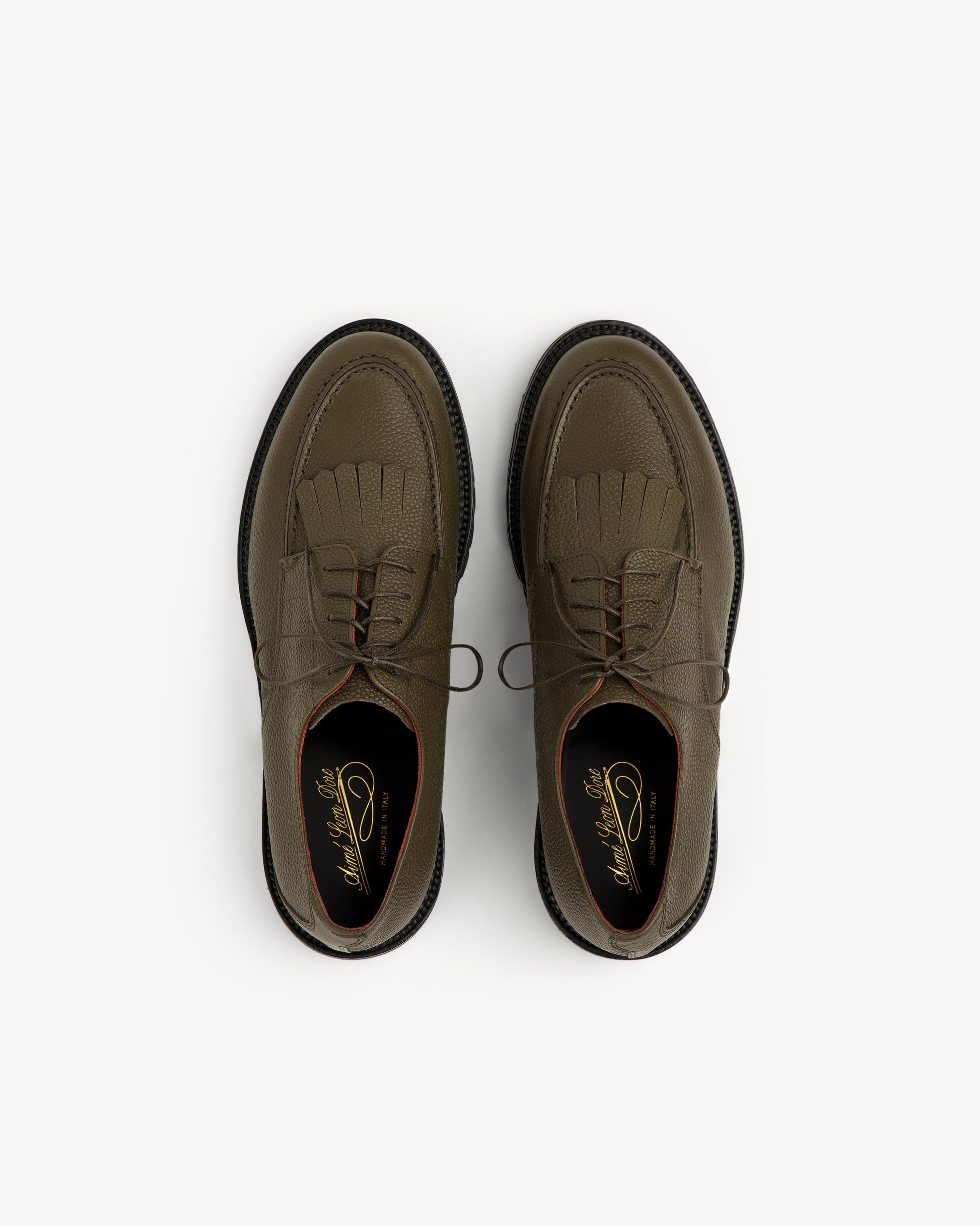 Leather Lug Sole Derby - Aimé Leon Dore Footwear