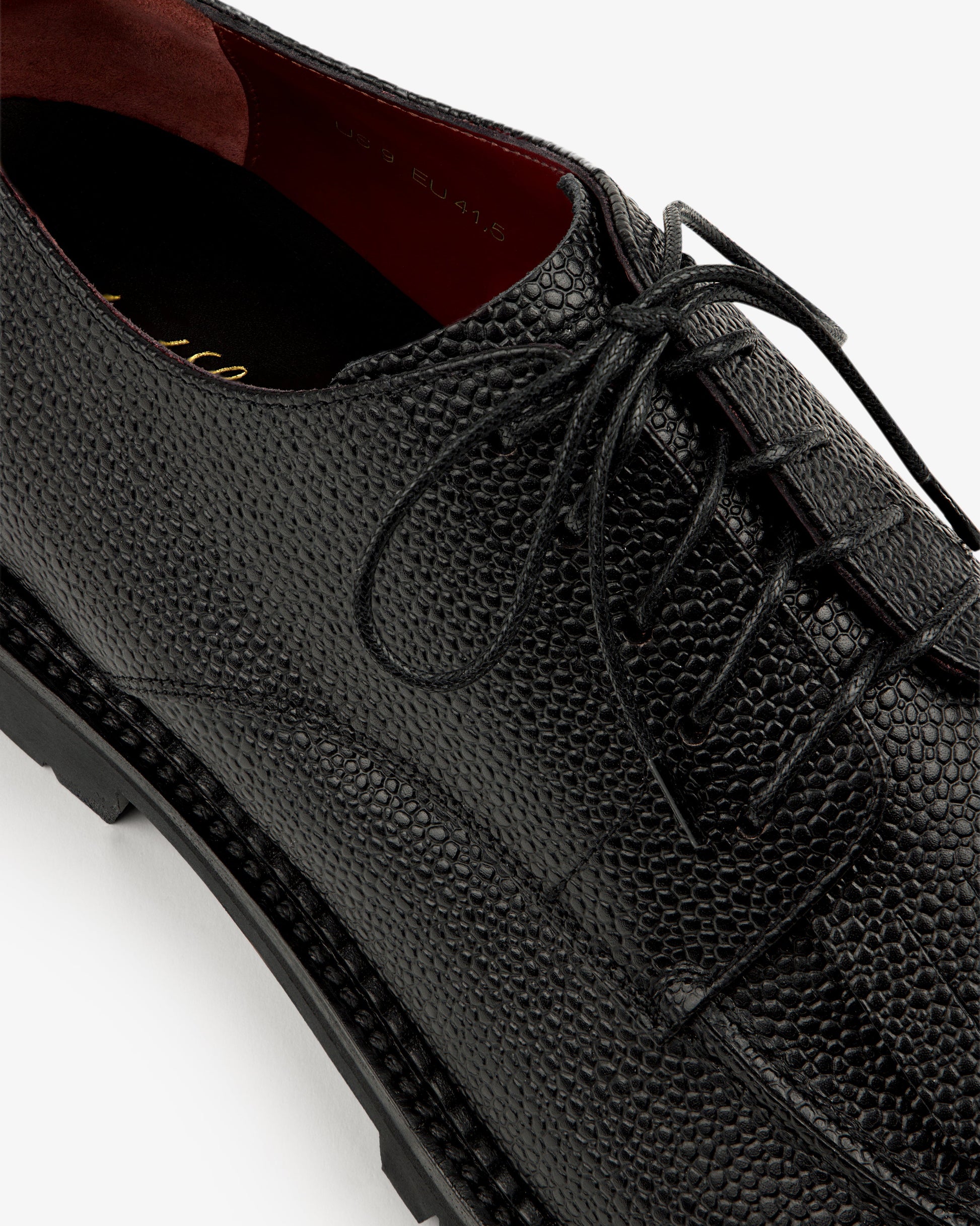 Leather Lug Sole Derby - Aimé Leon Dore Footwear