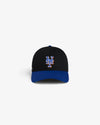 Jet black / royal