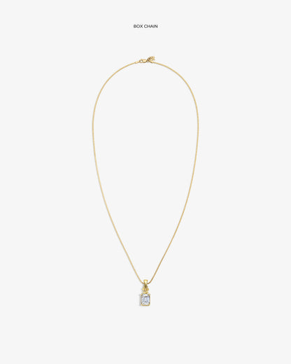 14Kt Gold Crest Gemstone Pendant - Aimé Leon Dore Jewelry