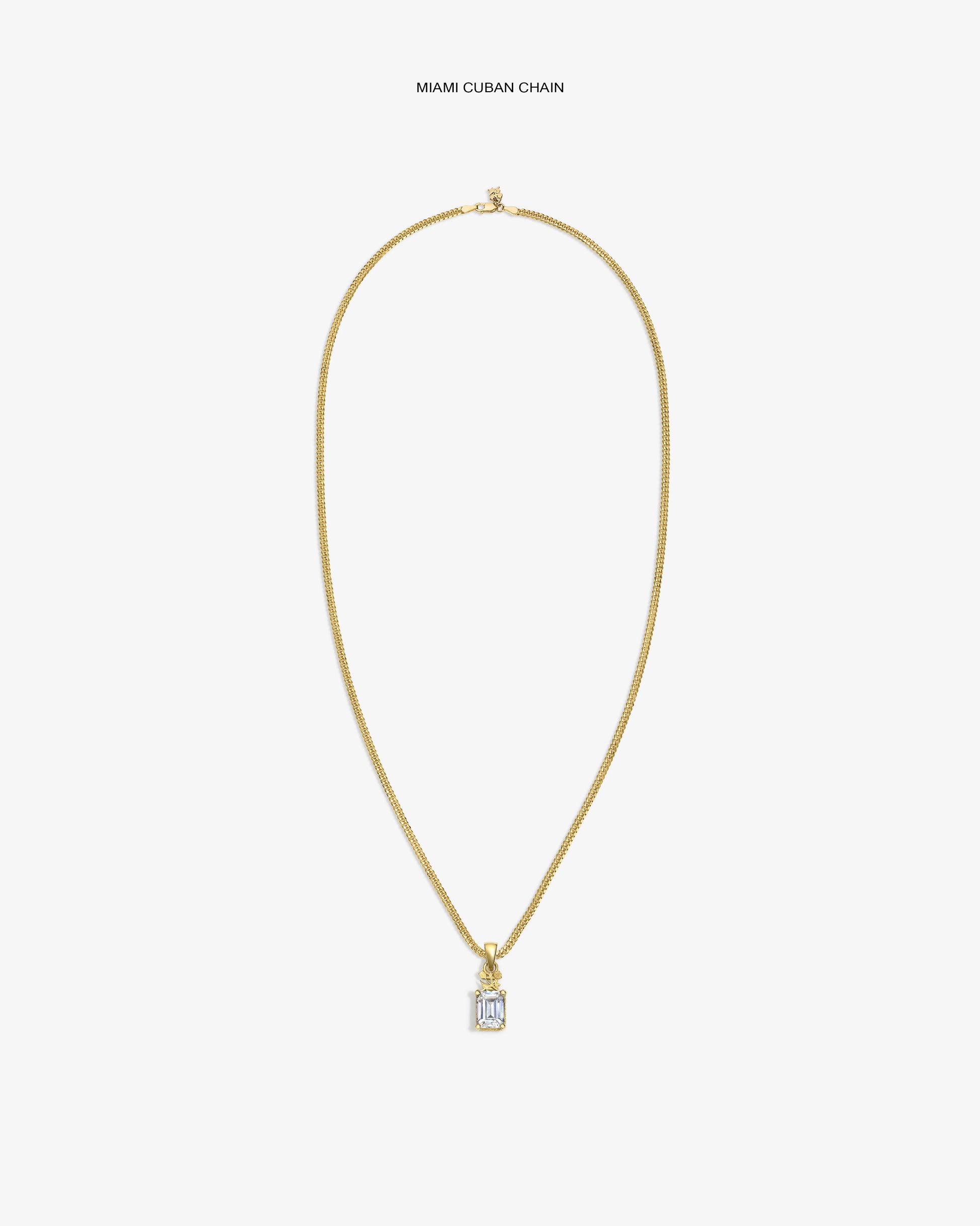14Kt Gold Crest Gemstone Pendant - Aimé Leon Dore Jewelry