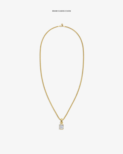 14Kt Gold Crest Gemstone Pendant - Aimé Leon Dore Jewelry