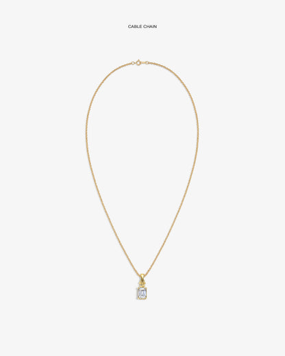 14Kt Gold Crest Gemstone Pendant - Aimé Leon Dore Jewelry