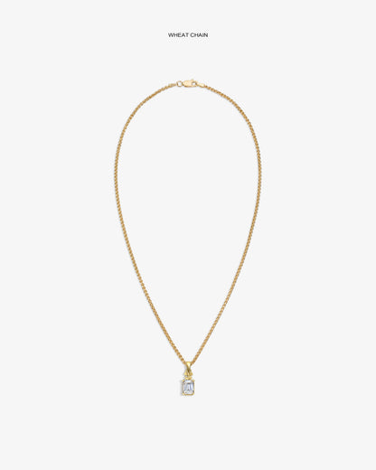 14Kt Gold Crest Gemstone Pendant - Aimé Leon Dore Jewelry