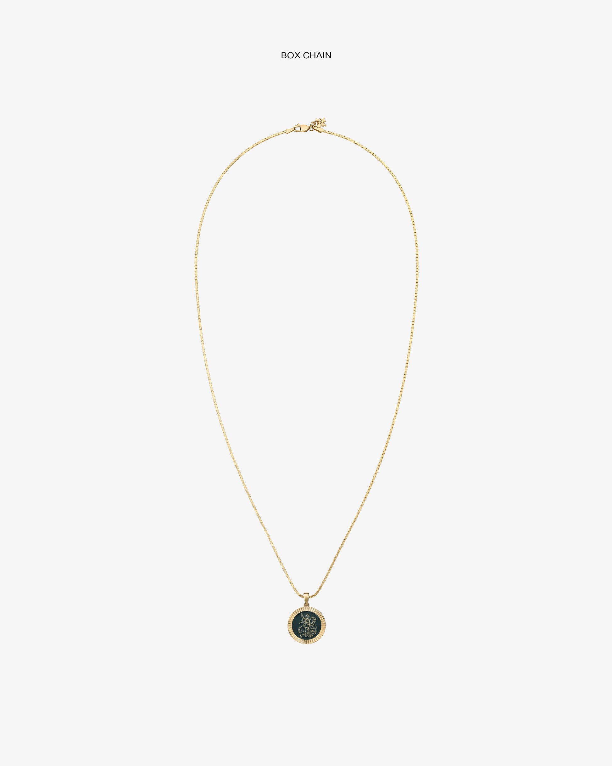 14Kt Gold Saint George Coin Pendant - Aimé Leon Dore Jewelry