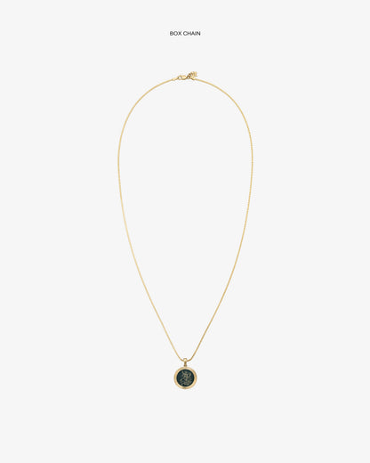 14Kt Gold Saint George Coin Pendant - Aimé Leon Dore Jewelry
